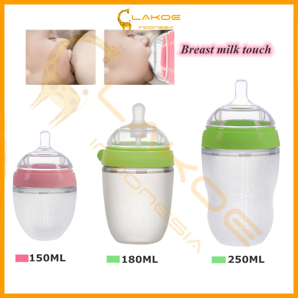 Jual Botol Silikon Bayi Piko Bello Bayi Botol Susu Dengan Sedotan