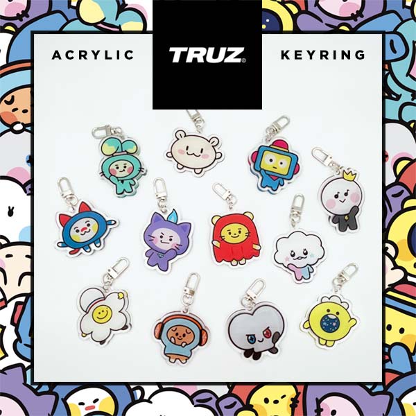 Jual (READY) TRUZ Acrylic Keyring Unofficial | Shopee Indonesia