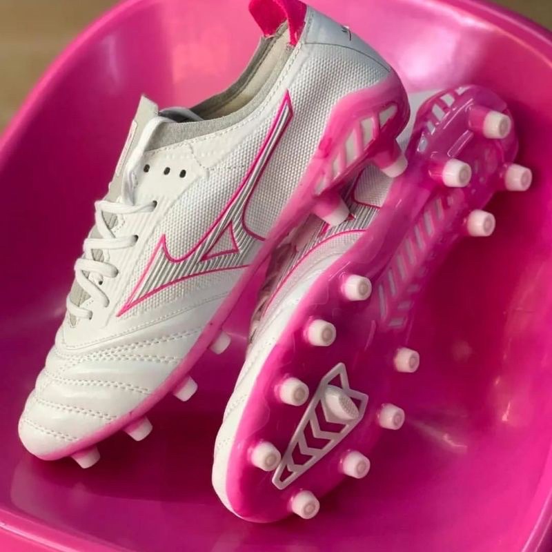 Sepatu futsal mizuno pink sale