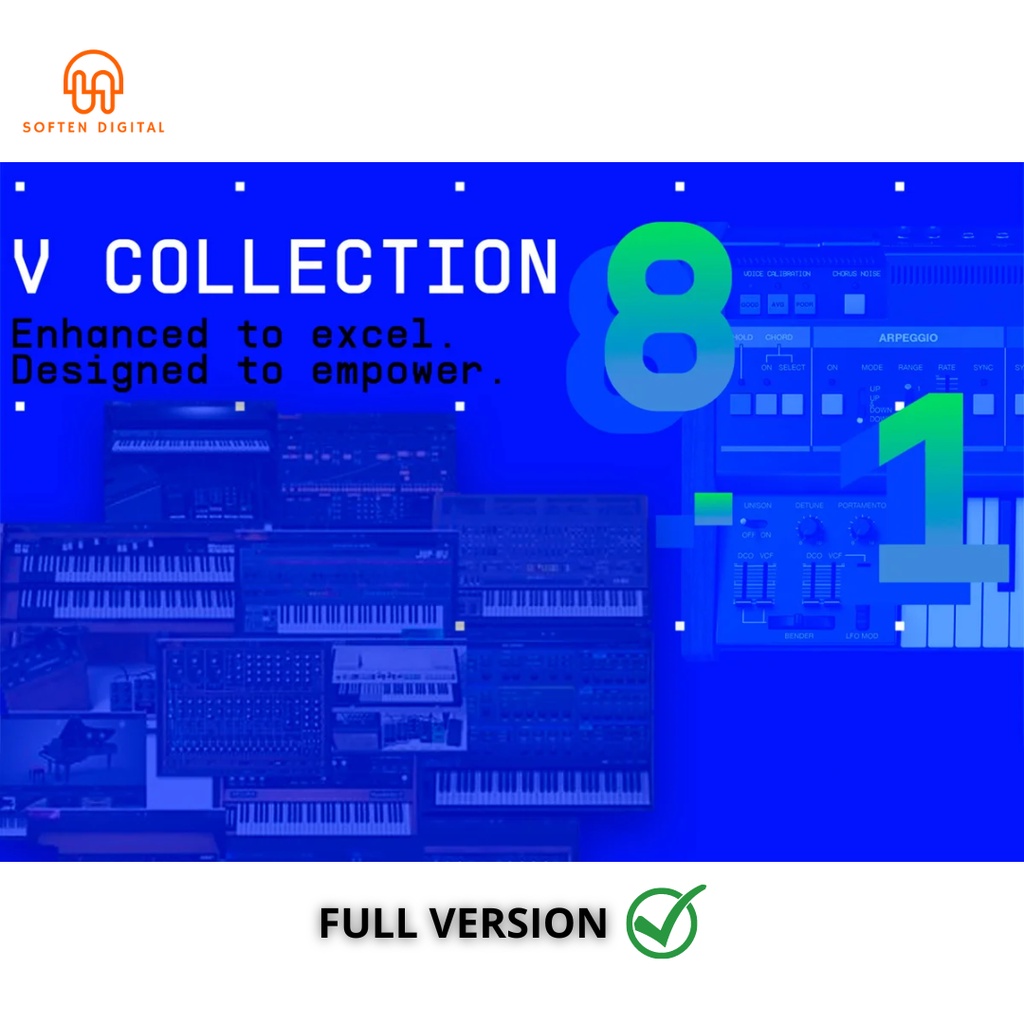 Jual Arturia V Collection v8 VST Plugins most comprehensive anthology