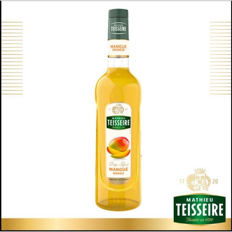 Jual Sirup Teisseire rasa Mango 700ml France's No.1 Syrup | Shopee ...
