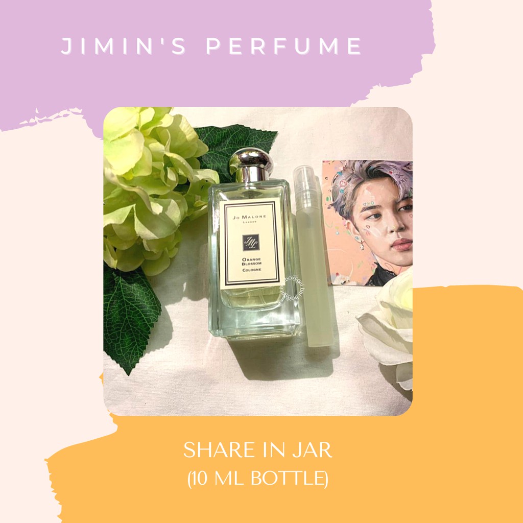 BTSジミン愛用JO MALONE ORANGE BLOSSOM COLOGNE Exploring Jimin's Favorite Cologne: Jo Malone Orange Blossom