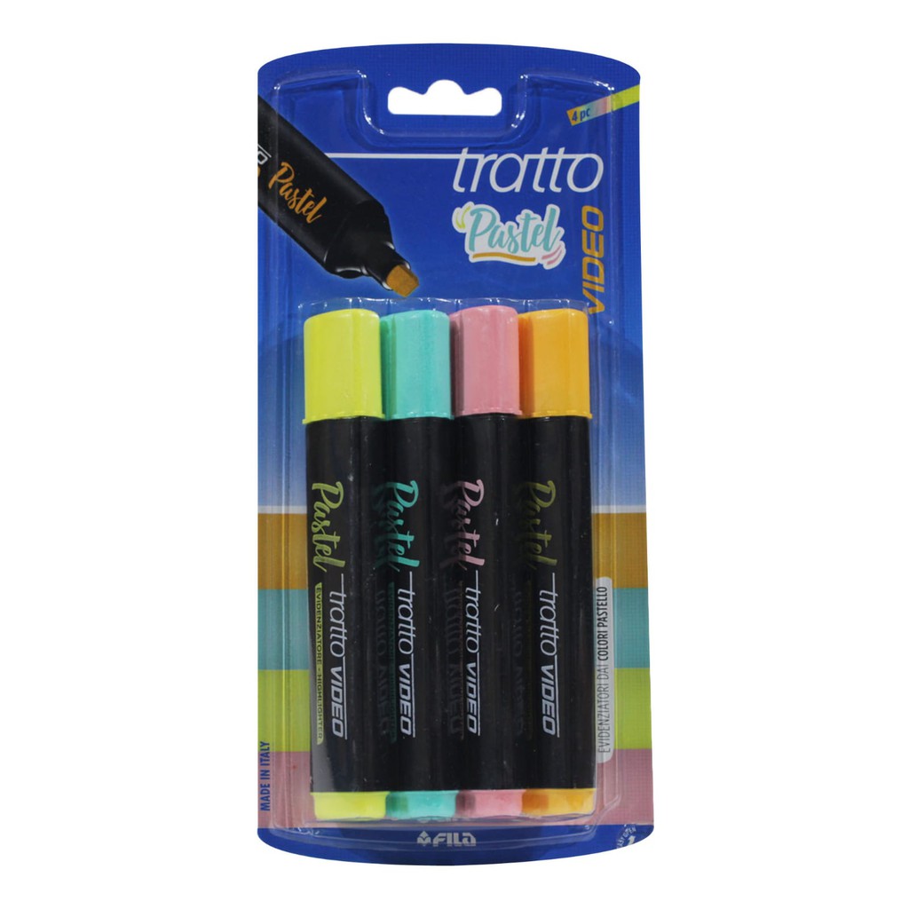 Jual Tratto Video Pastel 4 Colors