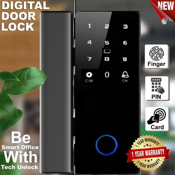Jual Doorlock Digital With Absen / Mesin Absen / Door Lock / Sliding ...