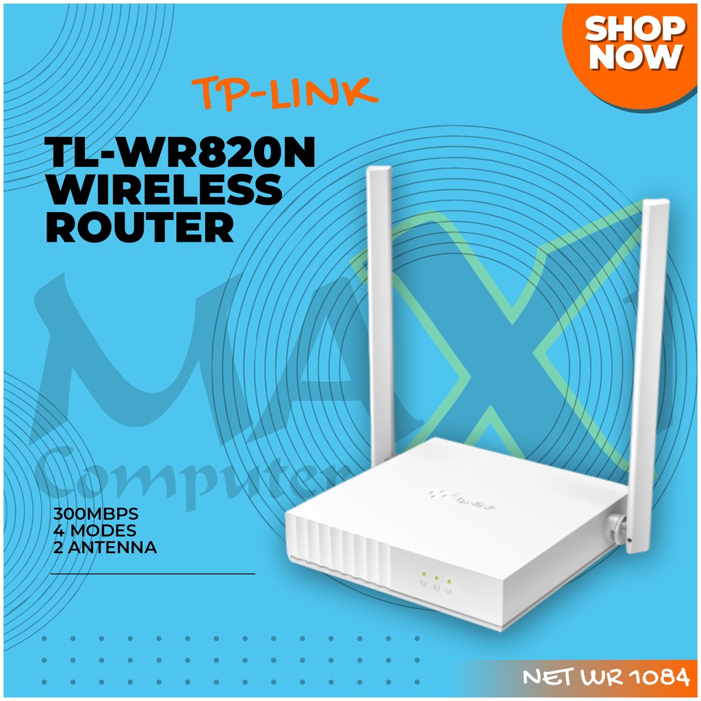 Jual Tp Link Tl Wr820n 2×2 Mimo Technology 300 Mbps Multi Mode Wi Fi Router Shopee Indonesia 1180