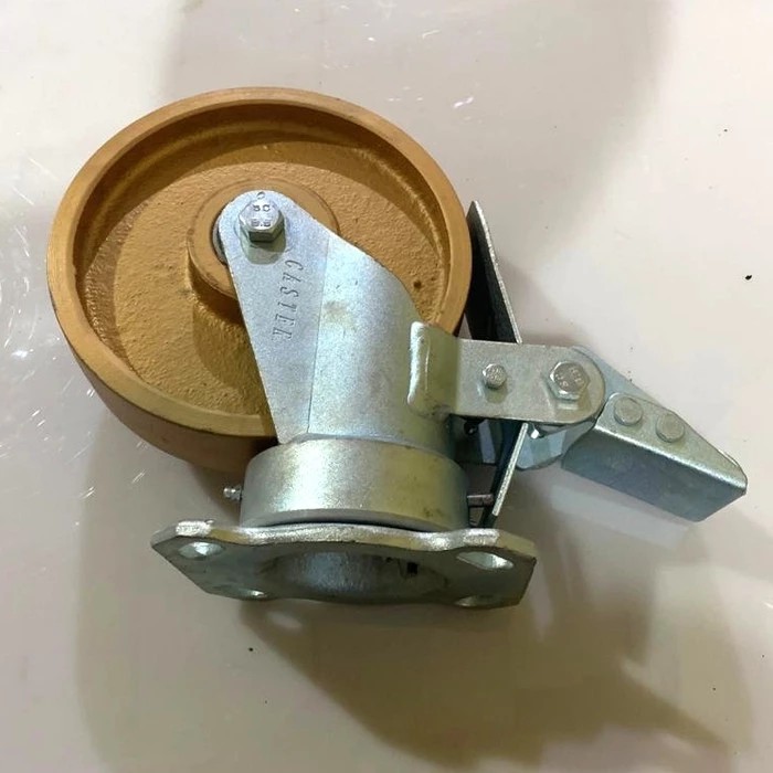 Jual Roda Troley Besi Caster xtra Heavy Duty 8 inch (muter+rem ...