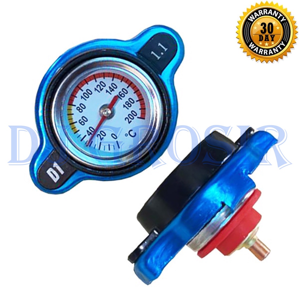 Jual D1 1.1 Tutup Radiator Temperatur Indikator Suhu Universal - 6686 ...