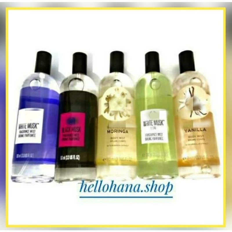 Harga discount bodymist bodyshop