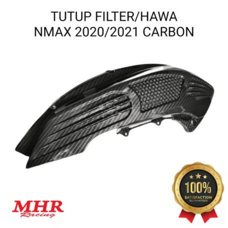 Jual Tutup Cover Cvt Filter Hawa Carbon Mhr Nmax New