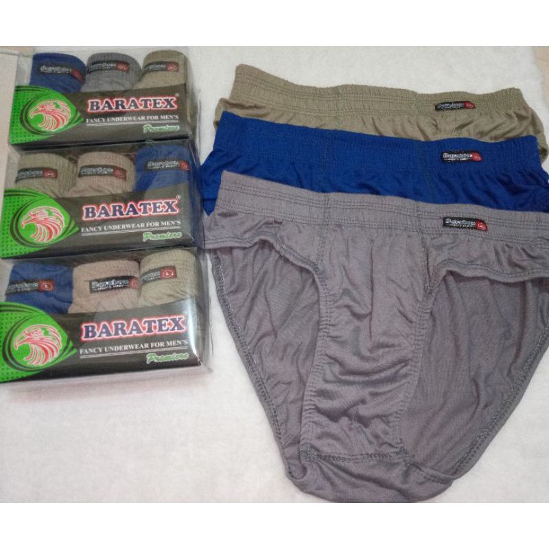 Jual 3pcs Celana Dalam Pria Baratex Premier, CD Pria Baratex Termurah ...