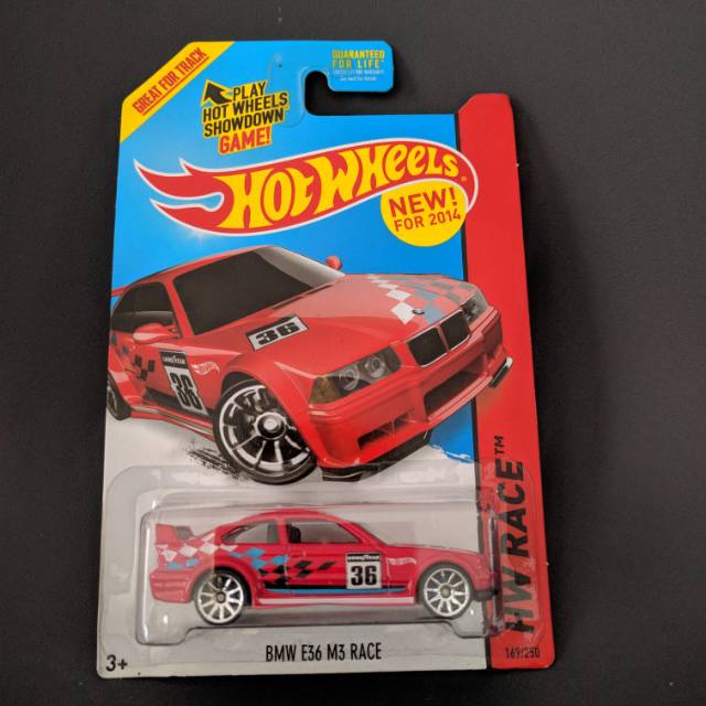 Jual HW Hot Wheels /Hotwheels BMW E36 M3 Race (merah) | Shopee Indonesia