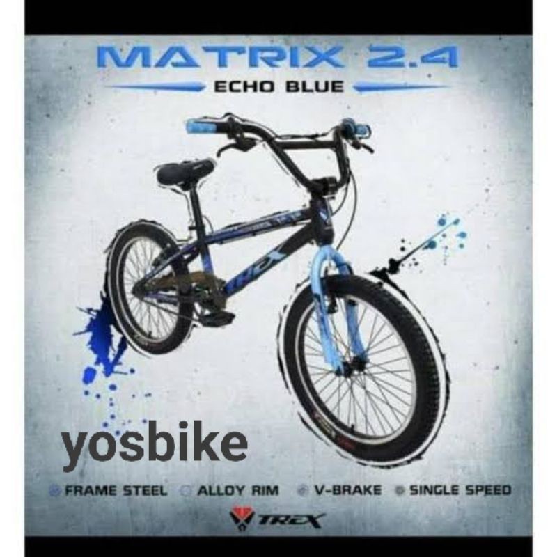 Jual BMX 20 TREX MATRIX 2.4 | Shopee Indonesia