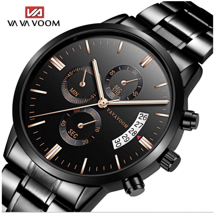 Jual Jam Tangan Pria Vava Voom 214 / 8226 Va Va Voo Stainless Premium ...