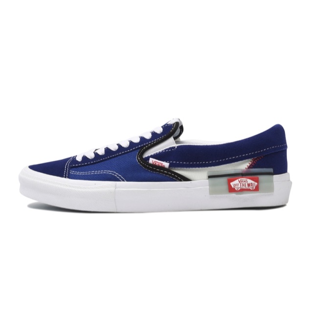 Vans cut and deals paste blue