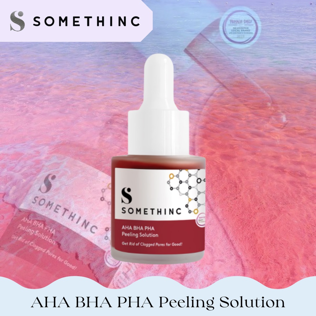 Jual SOMETHINC AHA BHA PHA Peeling Solution 20ml | Shopee Indonesia
