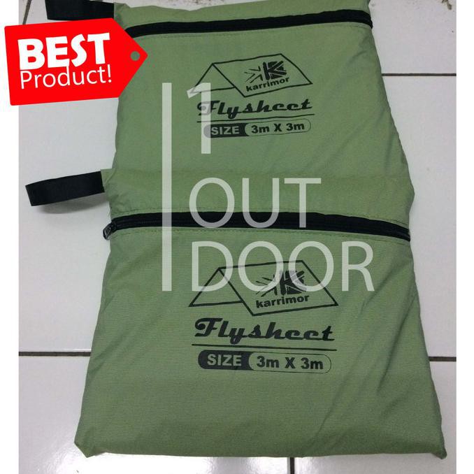 Jual PROMO ! Flysheet 3x3 Karrimor Jack Wolfskin MURAH Shopee Indonesia