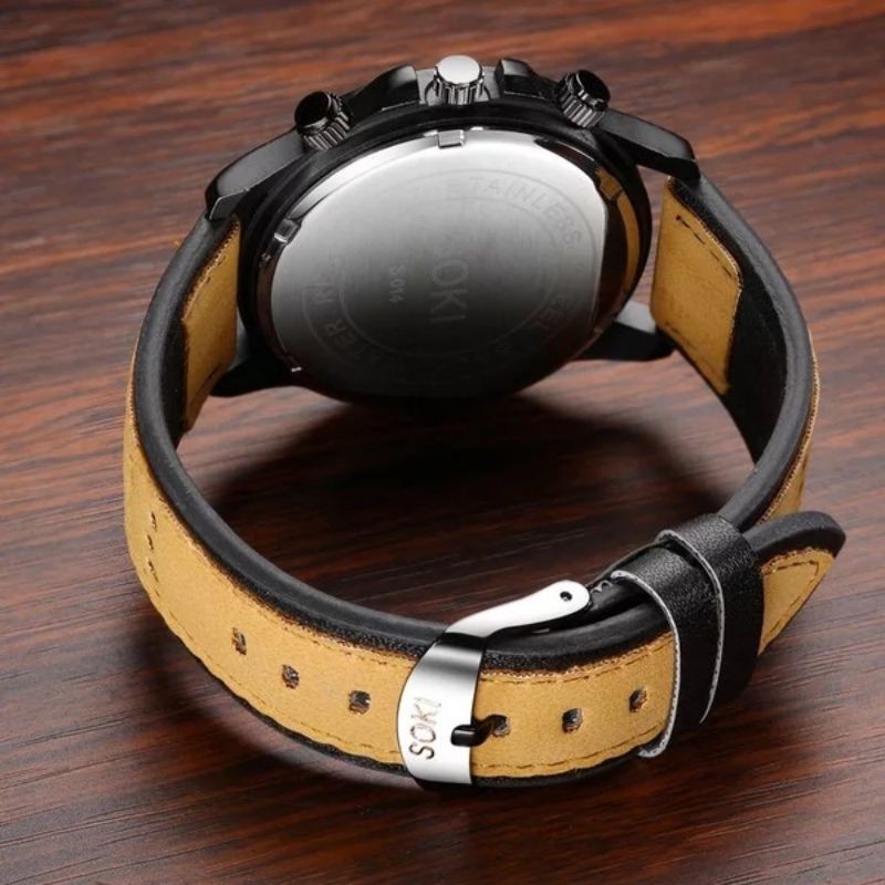 Jual Soki Millenials Jam Tangan Pria Arloji Pria Sporty Mens Watch SOKI ...