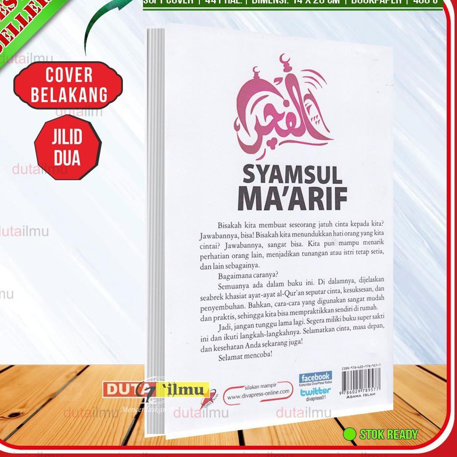 Jual Rws Terjemah Kitab Syamsul Maarif 2 Jilid Lengkap ☋ Best Produk