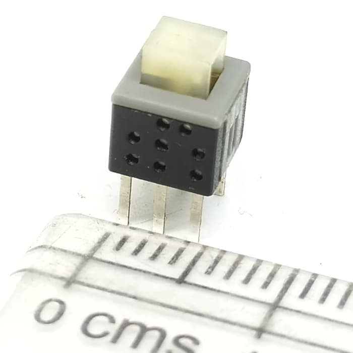 Jual Push Switch 6pin DPDT push on push off latching | Shopee Indonesia