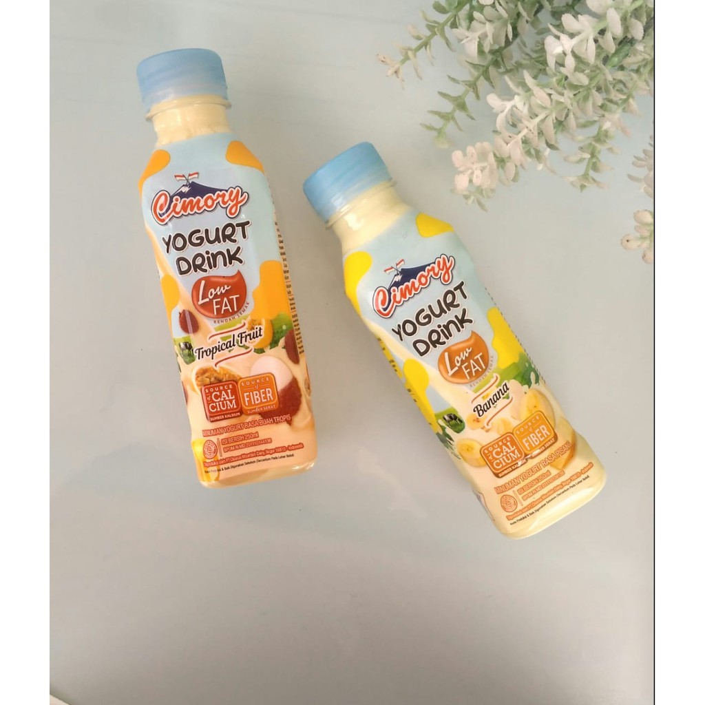 Jual Cimory Yogurt drink Low Fat Botol 240 ml | Shopee Indonesia