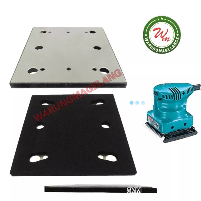 Jual Pad spon base plate plat for amplas sander Makita bo4556 bo 4556 ...