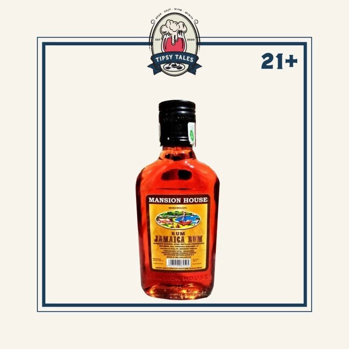 Jual Mansion House Jamaica Rum 250 ml Shopee Indonesia