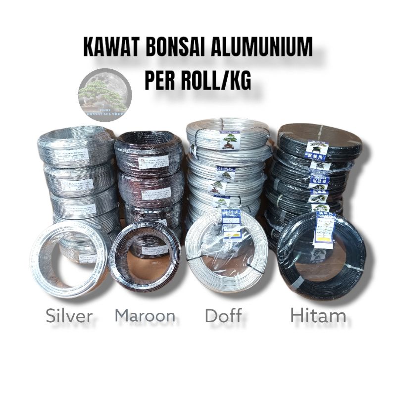 Promo PAKET MINION KAWAT BONSAI ALUMUNIUM MISTI - MINION E MISTI Diskon 15%  di Seller VKMJ BONSAI ALL SHOP - Purwodadi, Kab. Pasuruan