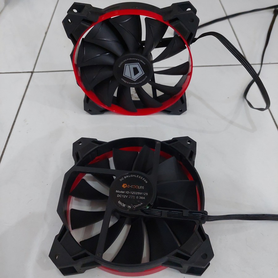 Jual id cooling fan 12025m12s 12cm profesional & efisien | Shopee Indonesia