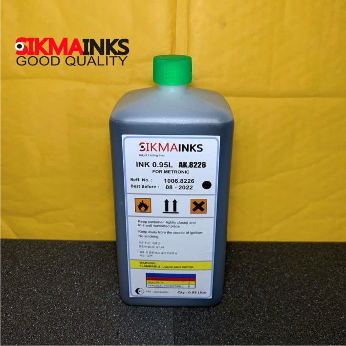 Jual Tinta solvent based mesin Alphajet coding BLACK | Shopee Indonesia