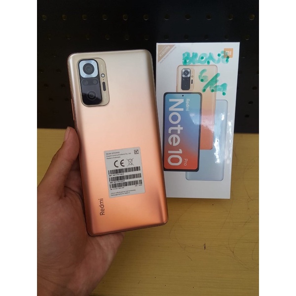 Jual hp seken redmi note 10 pro 6/64,redmi note 10 4/64 , redmi note 9 ...