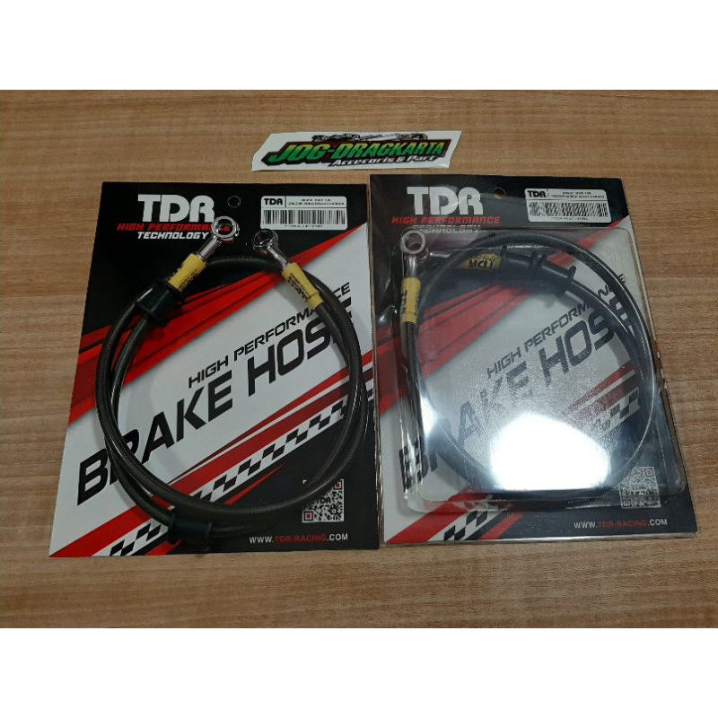 Jual Selang Tali Kabel Rem Tdr Racing Depan Panjang Inch Cm Warna