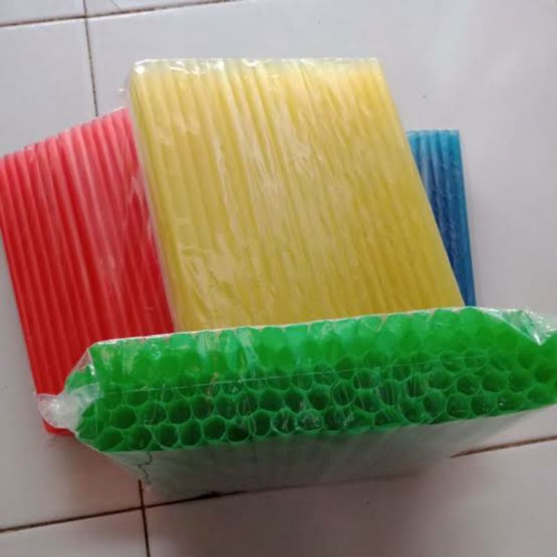 Jual Sedotan Besar Warna Warni Pop Ice Es Degan Capcin Shopee Indonesia