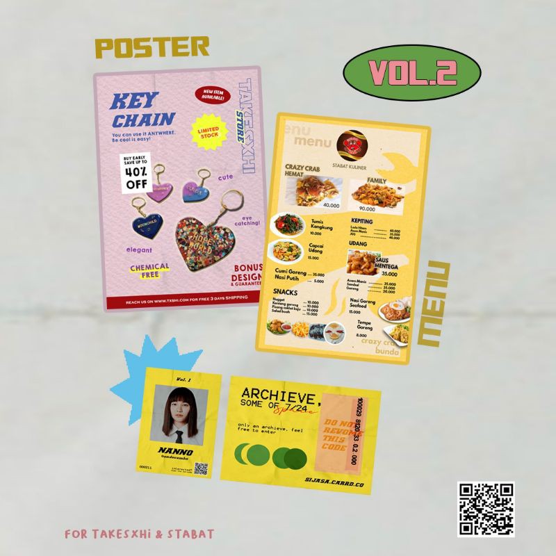 Jual Jasa Design / Desain Poster, Menu | Shopee Indonesia
