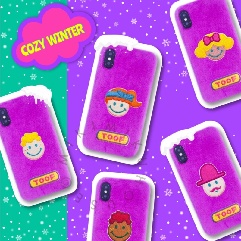 Jual KOREAN FUR CASE TOOF BRAND OFFICIAL CASING KOREAN WIGGLEWIGGLE