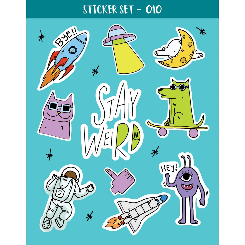 Jual STIKER TUMBLR AESTHETIC SET / STICKER PLANNER / STIKER UNTUK ...