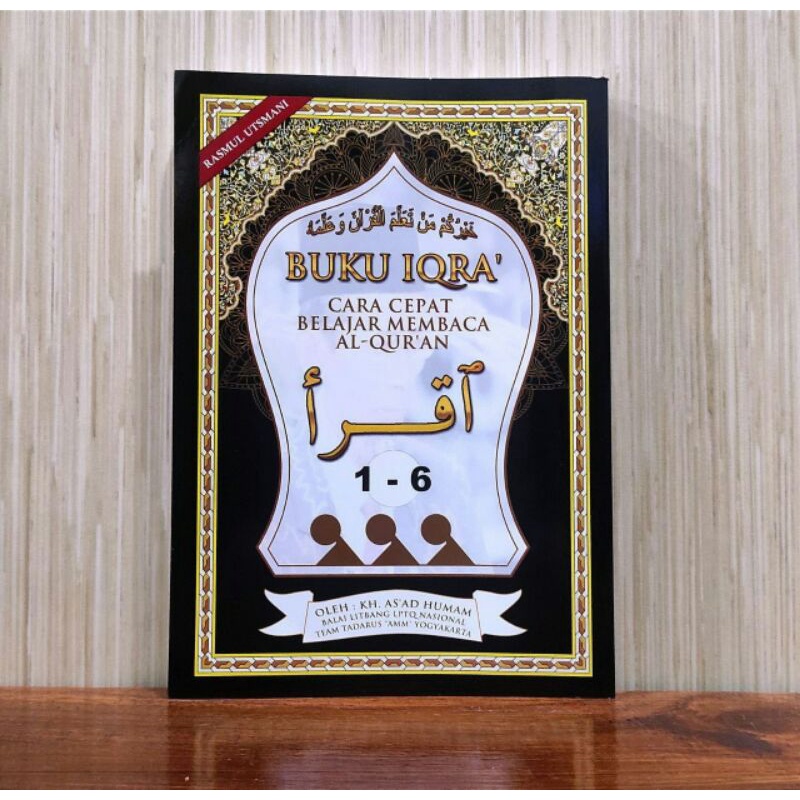 Jual BUKU IQRA` RASMUL UTSMANI BUNDEL 1-6 LENGKAP | Ukuran A5 | Shopee ...