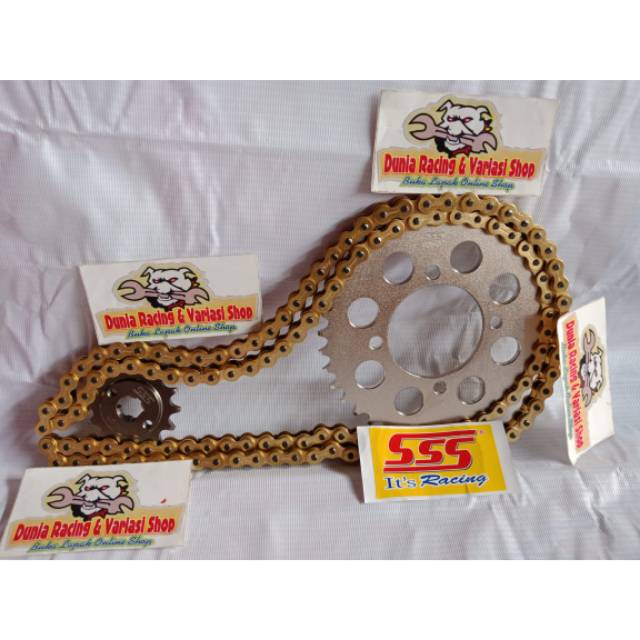 Jual Gear set sss Gir set sss 415 Vixion old new MX king Jupiter MX 135