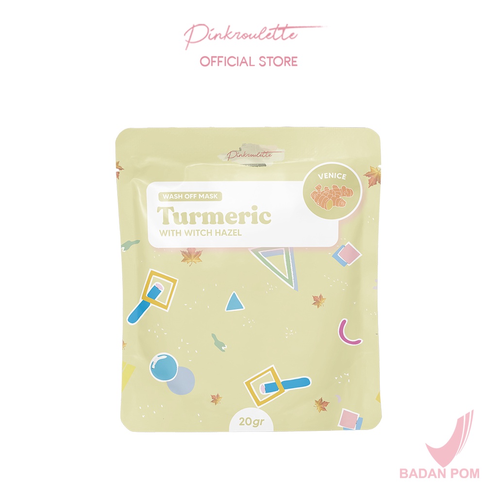 Jual PinkRoulette Masker Organic FaceMask Travel Size 20gr | Masker ...