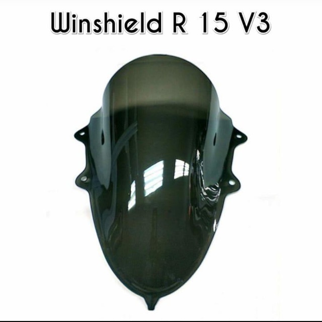 Jual Windshield visor smoke yamaha R15 V3 merk nemo | Shopee Indonesia