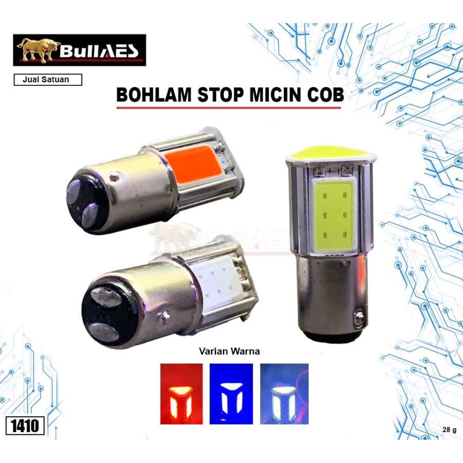 Jual Bohlam Stop Putar Bayonet COB 3 sisi COB Micin | Shopee Indonesia