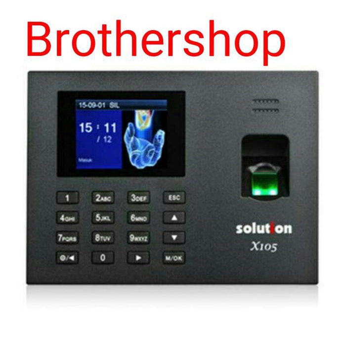 Jual MESIN ABSENSI SOLUTION X105 | Shopee Indonesia