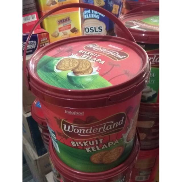 Jual Wonderland biskuit roti kelapa | Shopee Indonesia
