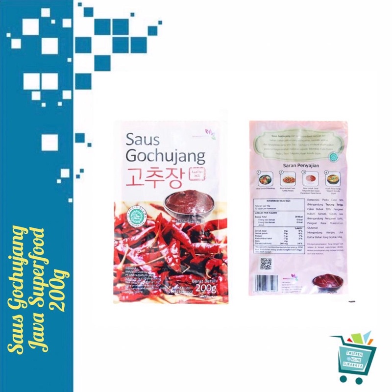 Jual Saus Gochujang Java Super Food / Java Superfood Gochujang Sauce ...