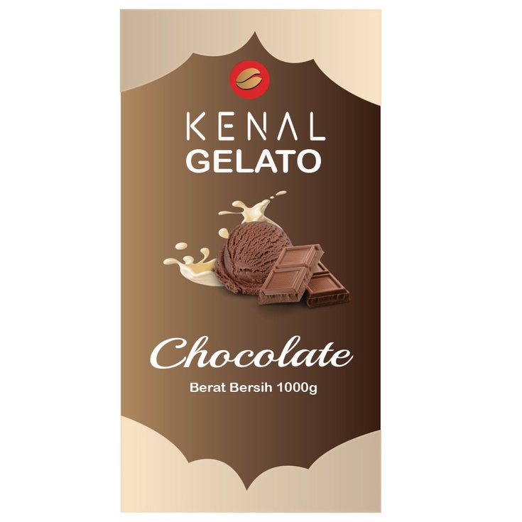 Jual Gelato Kenal Italian Ice Cream Powder Premix Bubuk 1 Kg Shopee Indonesia