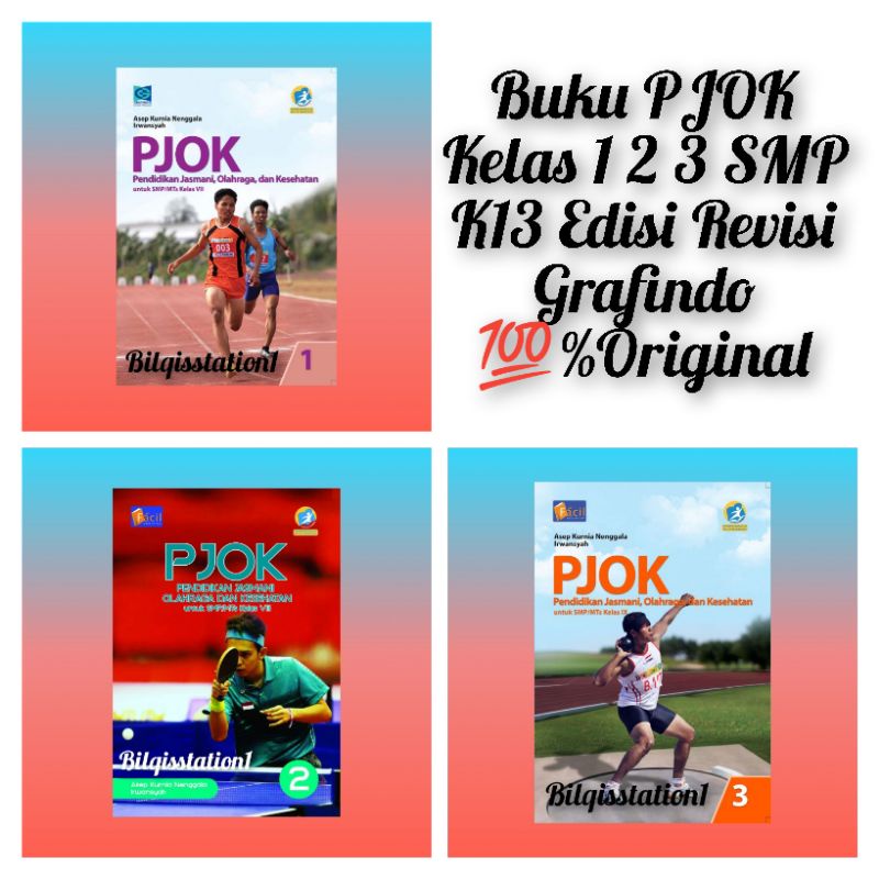 Jual Buku PJOK Kelas 1 2 3 SMP/Mts K13 Revisi Grafindo | Shopee Indonesia