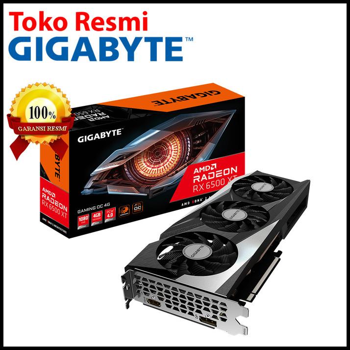Jual Gigabyte Vga Radeon Rx 6500 Xt Gaming Oc 4G (Gv-R65Xtgaming Oc-4Gd ...