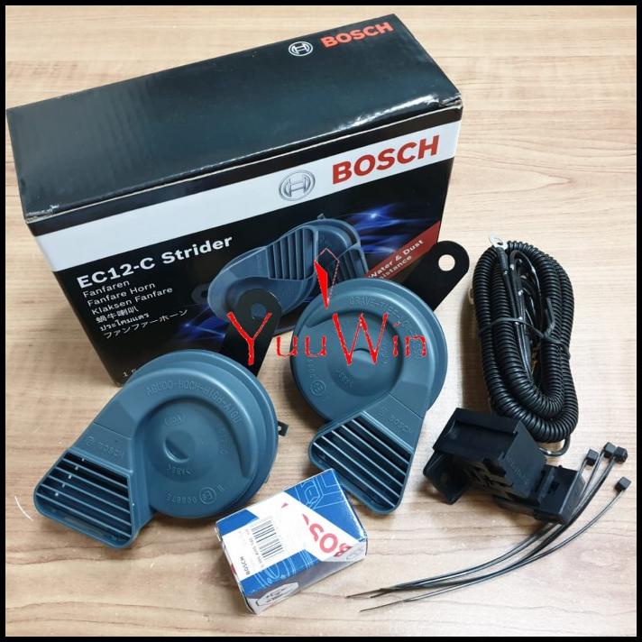 Jual Klakson Bosch + Cable Relay Set (Strider Ec12C) Shopee Indonesia