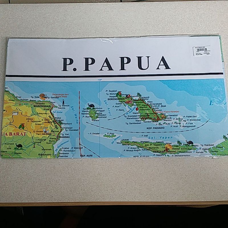 Jual Peta Pulau Papua Lipat | Shopee Indonesia