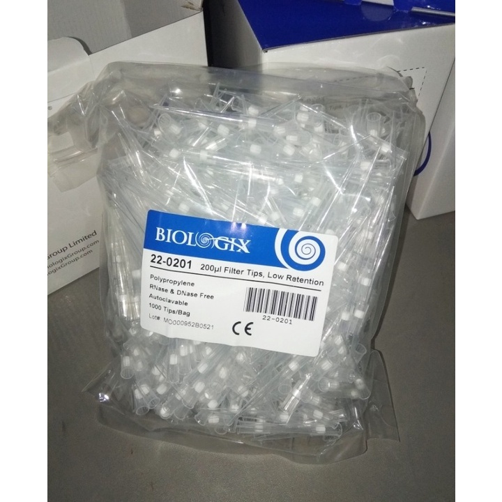 Jual Filter Tips 200 uL Non Sterile Low Retention pack isi1000 pcs ...