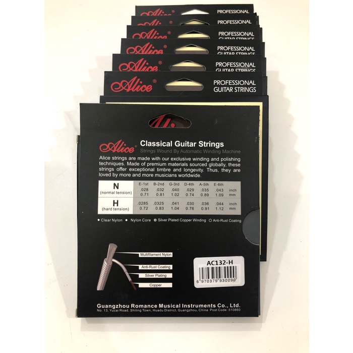 Jual Alice AC132 Classic Guitar Strings - Senar Gitar Klasik Nylon ...